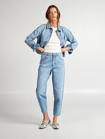Veste courte en jean