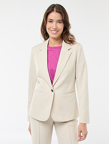 Veste de tailleur à manches longues