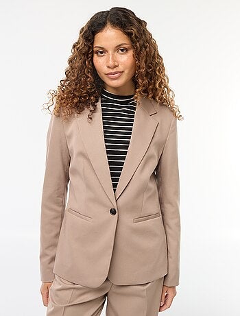 Veste de tailleur à manches longues
