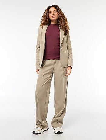 Veste de tailleur à manches longues