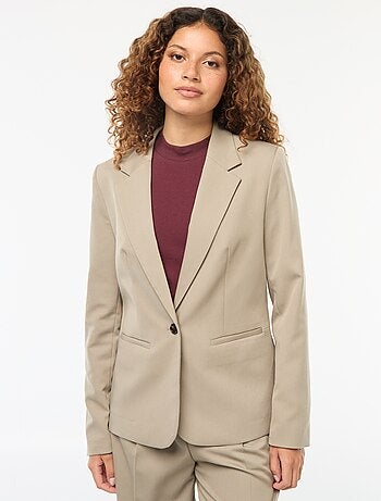 Veste de tailleur à manches longues