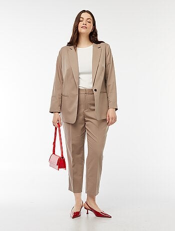 Veste de tailleur longue