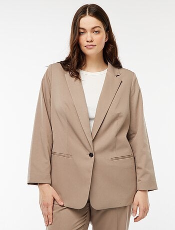 Veste de tailleur longue