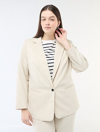Veste de tailleur longue