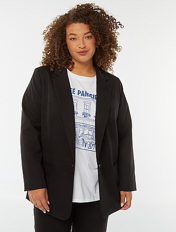 Veste de tailleur longue