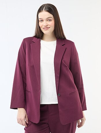 Veste de tailleur longue
