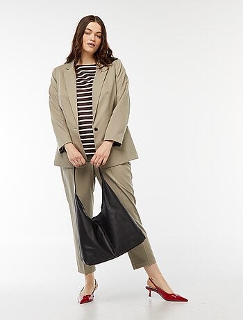 Veste de tailleur longue