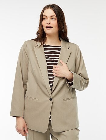 Veste de tailleur longue