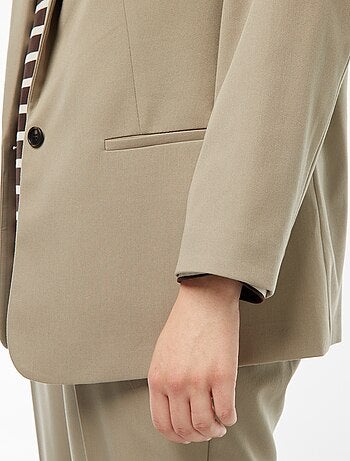 Veste de tailleur longue