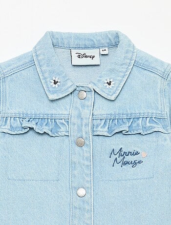 Veste denim imprimé 'Minnie'