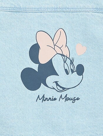 Veste denim imprimé 'Minnie'