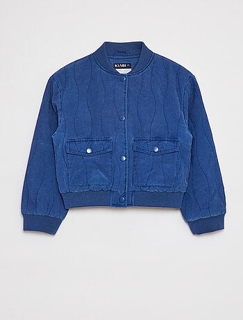 Veste en coton matelassé