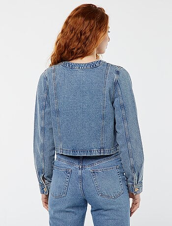 Veste en denim avec poches