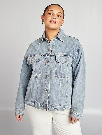 Veste en jean à manches longues
