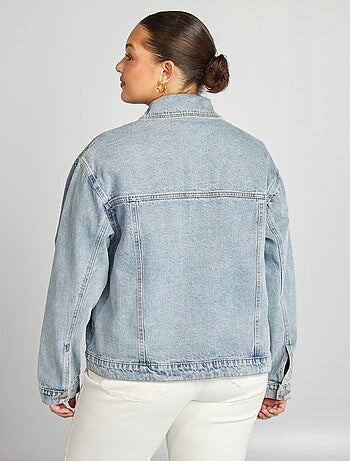 Veste en jean à manches longues