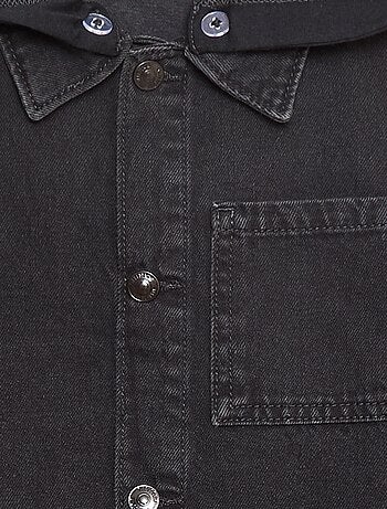 Veste en jean avec capuche