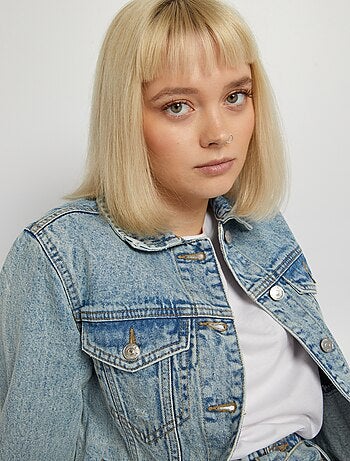 Veste en jean courte