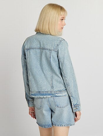 Veste en jean courte