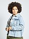     Veste en jean finition à cru vue 4
