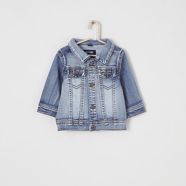 Veste En Jean Bebe Fille Stone Kiabi 15 00