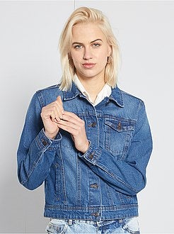 Veste en jean - Kiabi