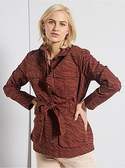 Veste imprimée esprit militaire - Kiabi