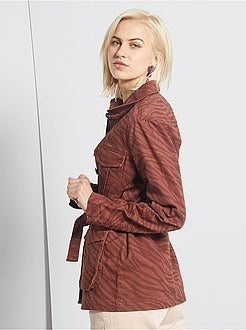 Veste imprimée esprit militaire - Kiabi