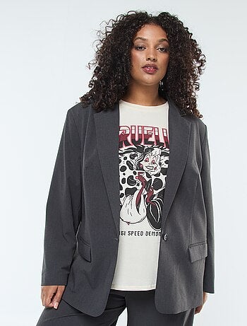 Veste longue oversize