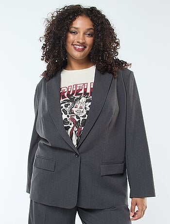 Veste longue oversize