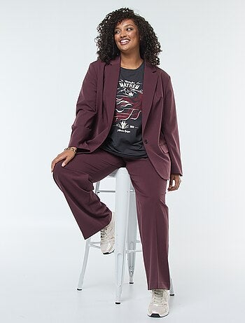 Veste longue oversize