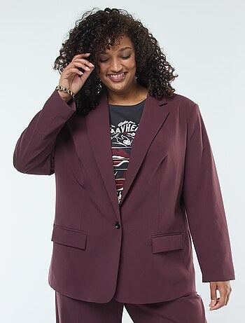 Veste longue oversize