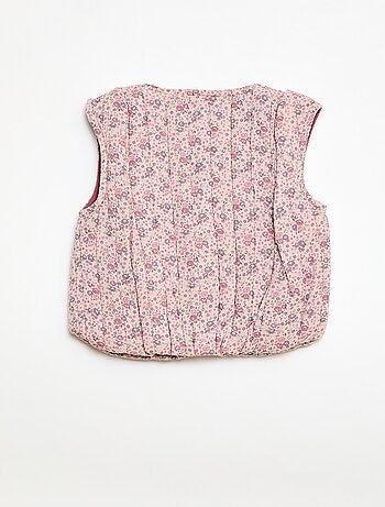 Veste matelassée en gaze de coton