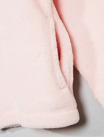 Veste peignoir en polaire - Kiabi