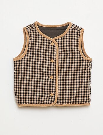 Veste sans manches matelassée