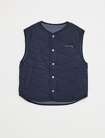 Veste sans manches réversible