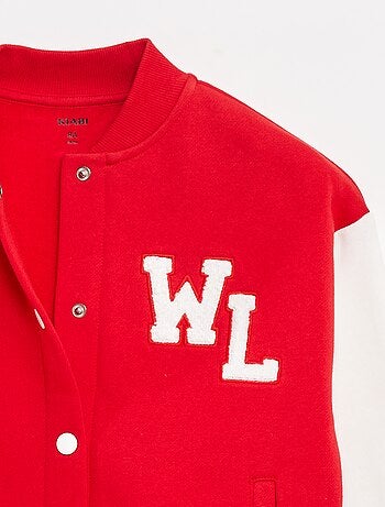 Veste style université américaine