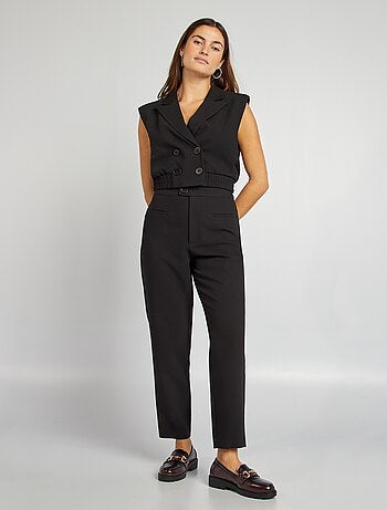 Veste tailleur crop