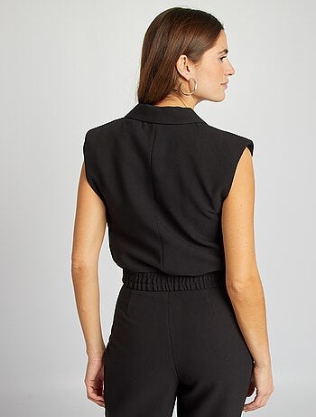 Veste tailleur crop