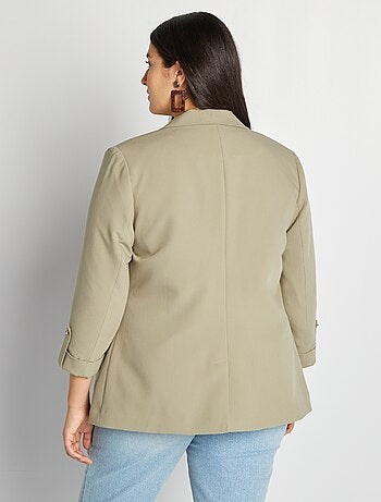 Veste tailleur mi-longue