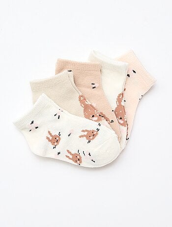 - Lot de 5 paires de chaussettes invisibles