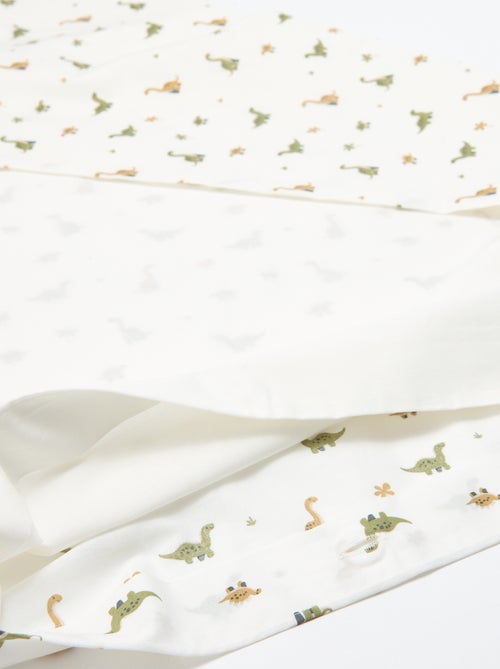 1-persoons beddengoedset 80 x 120 cm - Kiabi Home - Kiabi 1-persoons beddengoedset 80 x 120 cm - Kiabi Home - Kiabi