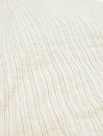 1-persoons dekbedovertrekset (140 x 200cm) van katoenen mousseline - Kiabi Home