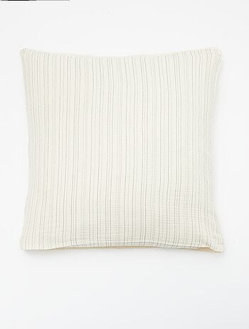 1-persoons dekbedovertrekset (140 x 200cm) van katoenen mousseline - Kiabi Home