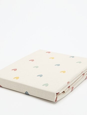 1-persoons dekbedovertrek met motief (80 x 120 cm) - Kiabi Home