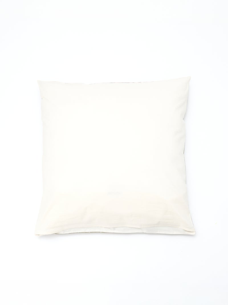 1-persoons dekbedovertrekset (140 x 200cm) van katoen 57 draden - Kiabi Home Kaki - Kiabi