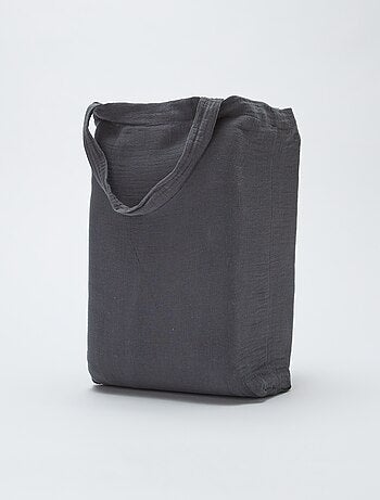 1-persoons dekbedovertrekset (140 x 200cm) van katoenen mousseline - Kiabi Home