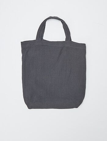 1-persoons dekbedovertrekset (140 x 200cm) van katoenen mousseline - Kiabi Home