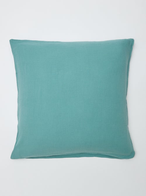 1-persoons dekbedovertrekset (140 x 200cm) van katoenen mousseline - Kiabi Home - Kiabi