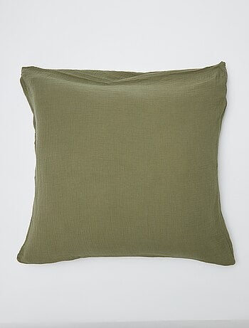 1-persoons dekbedovertrekset (140 x 200cm) van katoenen mousseline - Kiabi Home