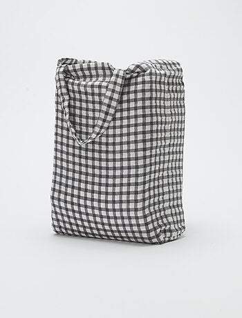 1-persoons dekbedovertrekset (140 x 200cm) van katoenen mousseline - Kiabi Home